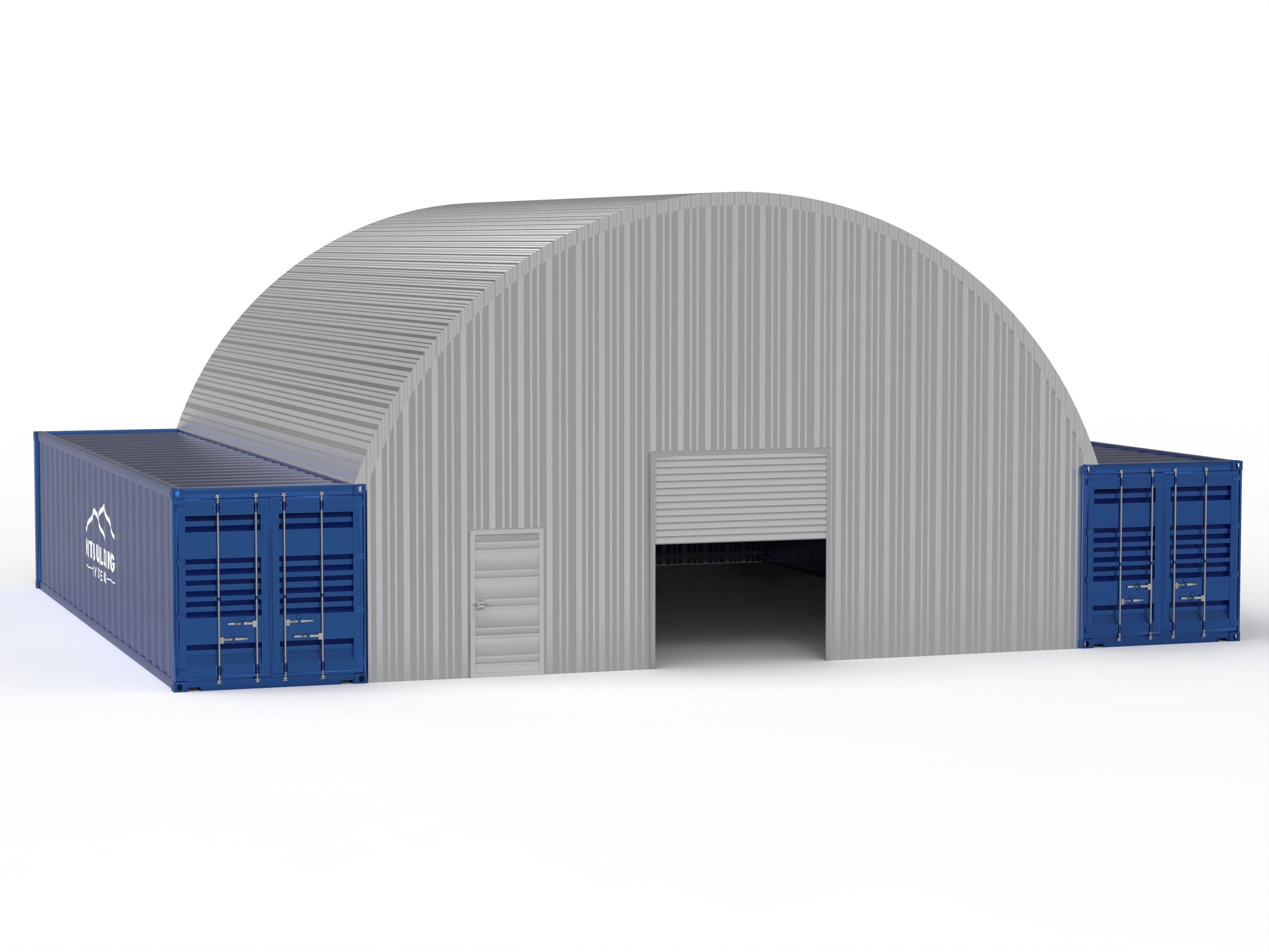 Mbulesat e Kontejnerëve të Çelikut - 33ft x 40ft x 12ft (10m x 12m x 3.6m)