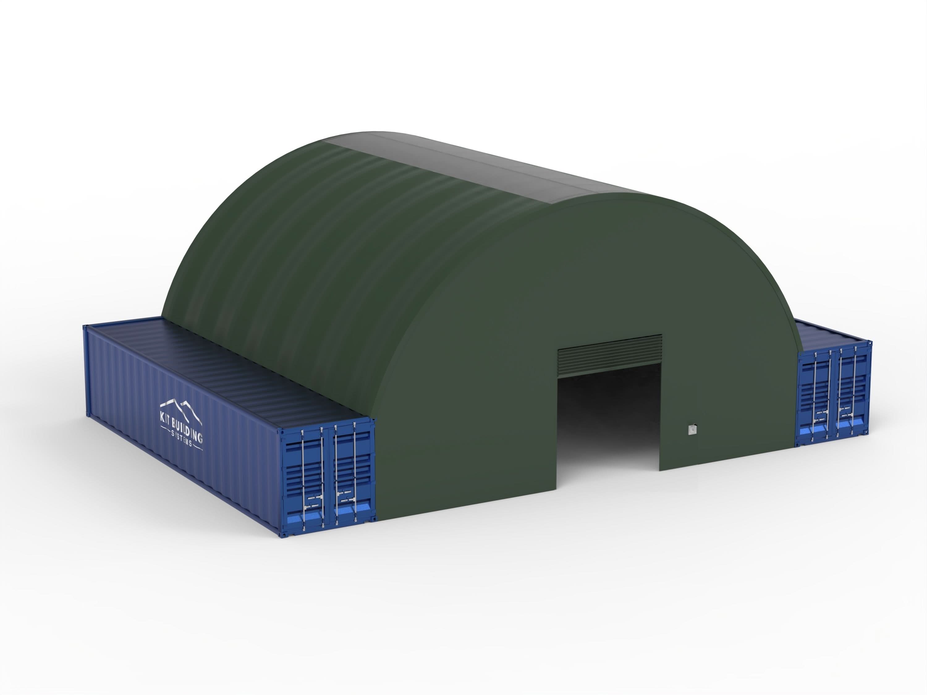 Tenda Kontejnerësh - 40ft x 40ft x 15ft (12m x 12m x 4.5m)