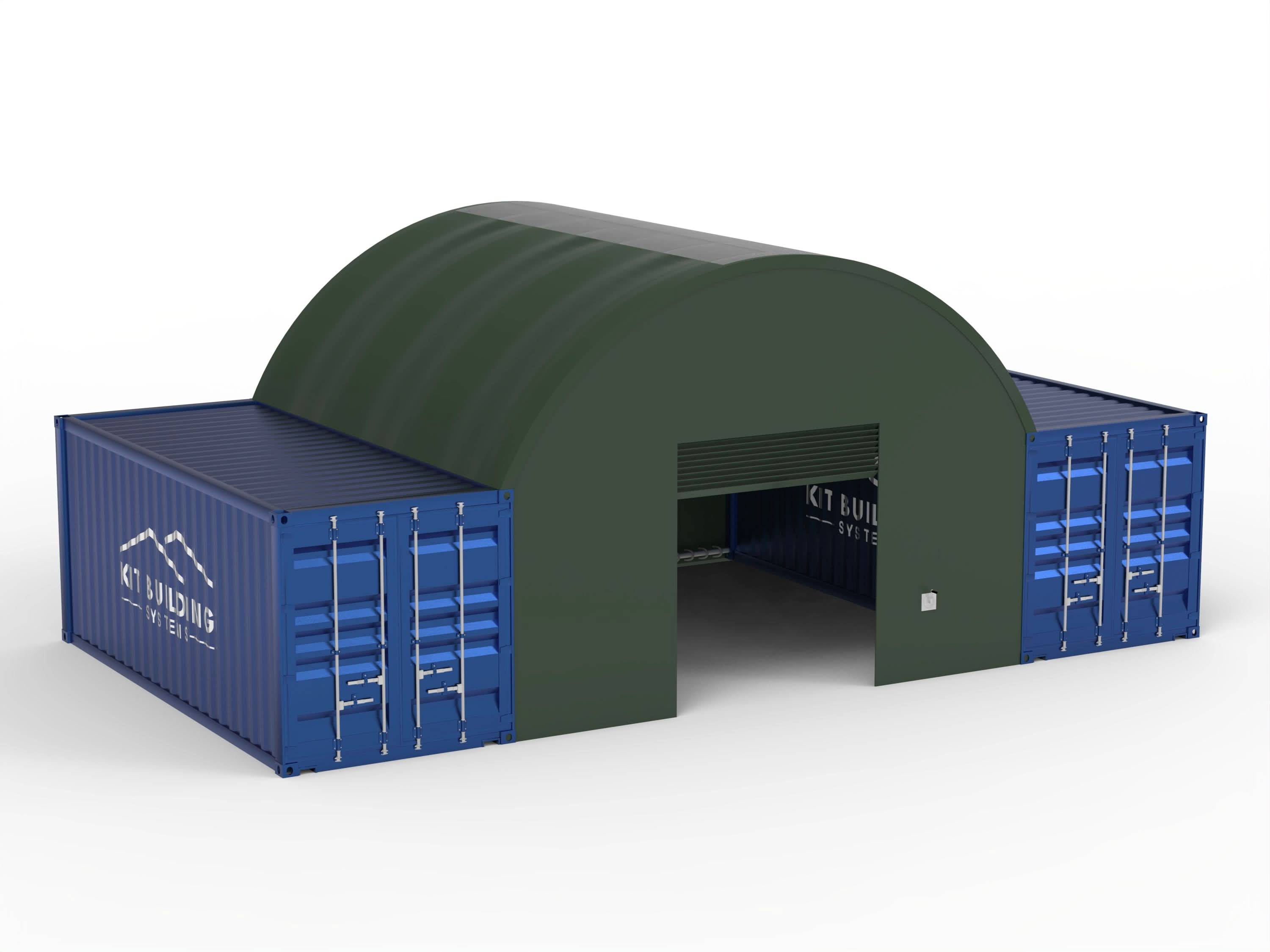 Στέγαστρα εμπορευματοκιβωτίων - 20ft x 20ft x 6.5ft (6m x 6m x 2m)