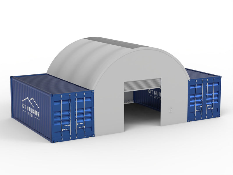 Στέγαστρα εμπορευματοκιβωτίων - 20ft x 20ft x 6.5ft (6m x 6m x 2m)