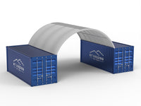 Στέγαστρα εμπορευματοκιβωτίων - 20ft x 20ft x 6.5ft (6m x 6m x 2m)