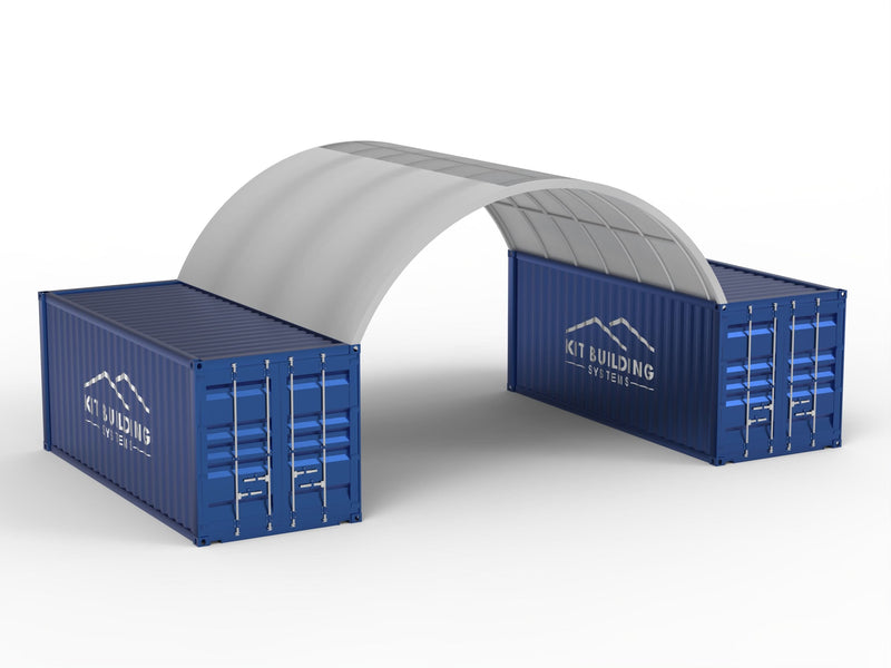 Στέγαστρα εμπορευματοκιβωτίων - 20ft x 20ft x 6.5ft (6m x 6m x 2m)