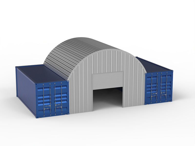 Tenda Kontejner Çeliku - 20ft x 20ft x 6.5ft (6m x 6m x 2m)