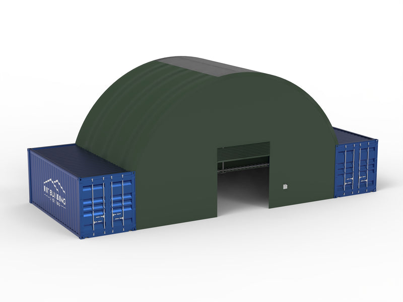 Στέγαστρα Δοχείων - 33ft x 20ft x 12ft (10m x 6m x 3.6m)