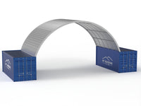 Mbulesat e Kontejnerëve të Çelikut - 33ft x 20ft x 12ft (10m x 6m x 3.6m)