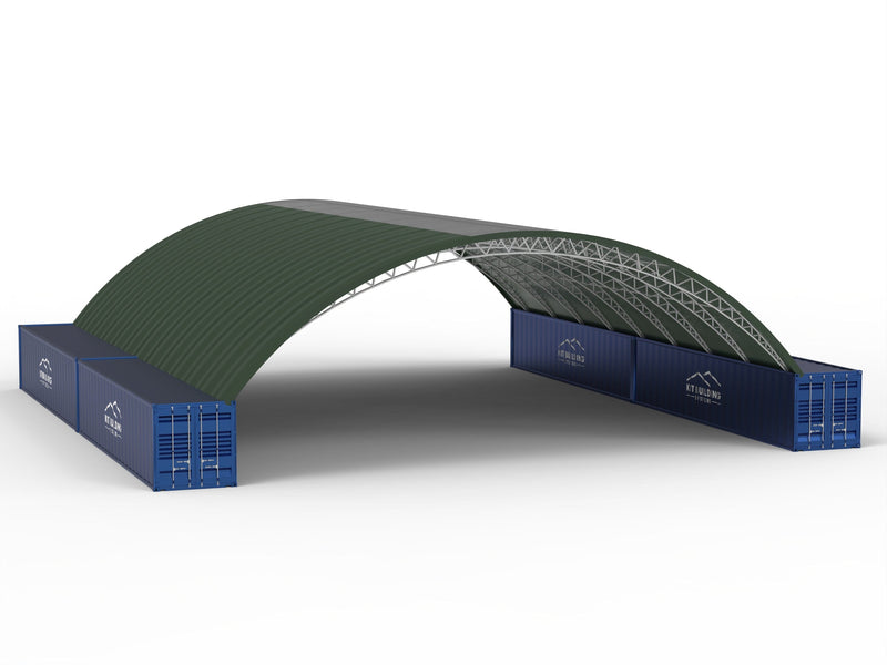 Strehë Kontejneri - 60ft x 80ft x 20ft (18m x 24.3m x 6m)