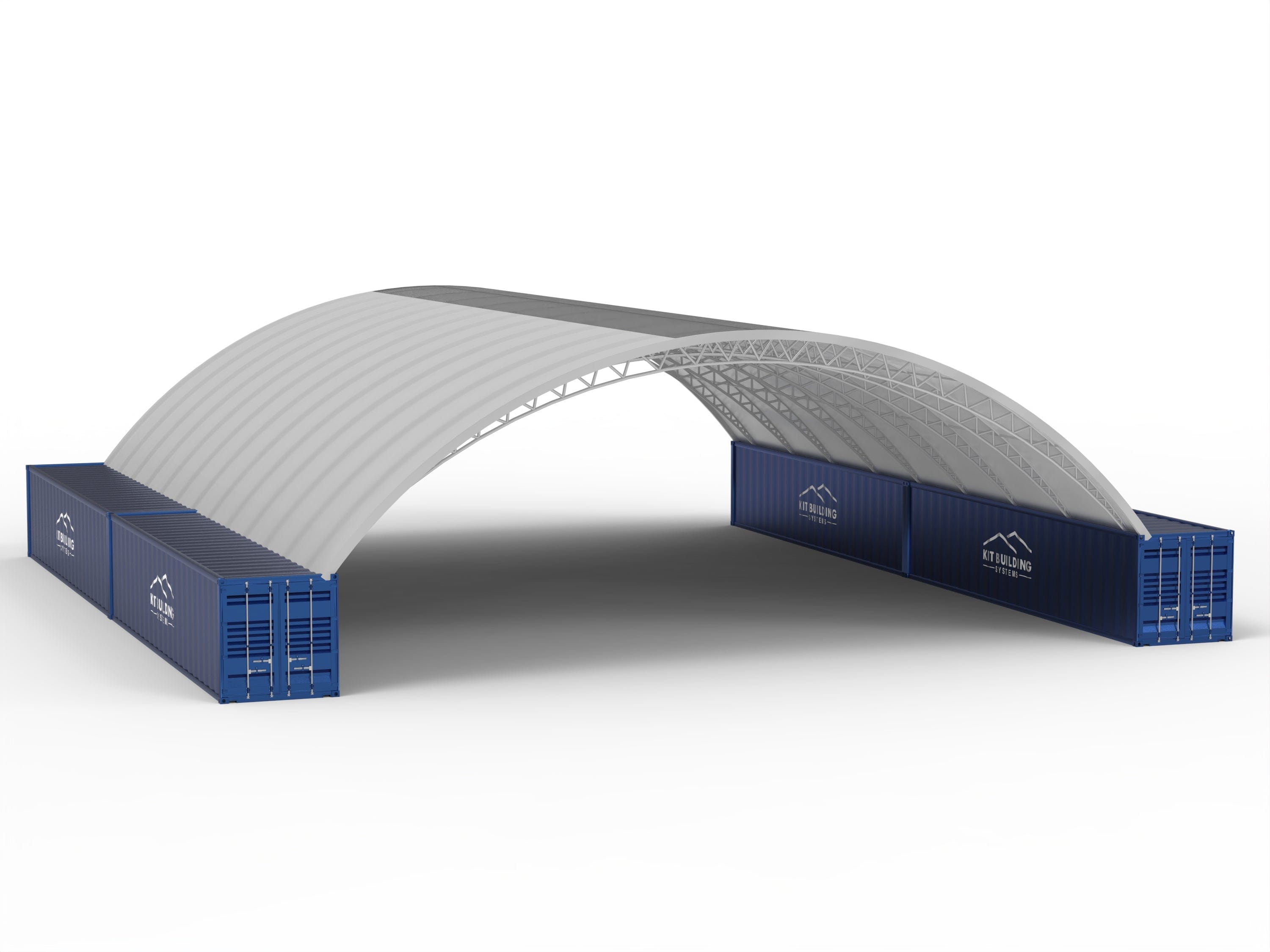 Strehë Kontejneri - 60ft x 80ft x 20ft (18m x 24.3m x 6m)