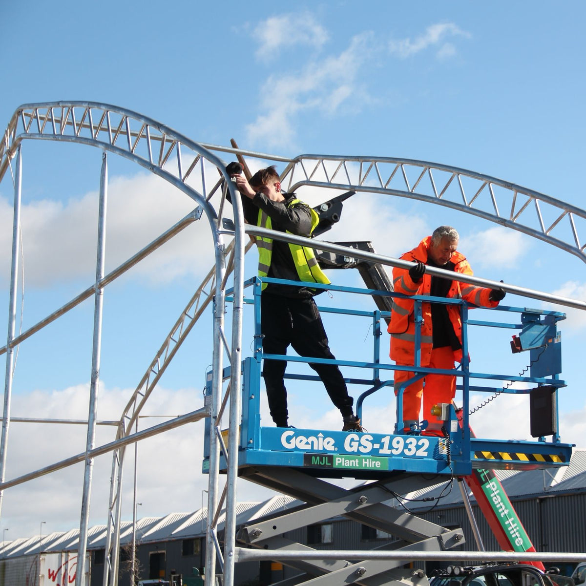 Instalim i plotë i ndërtesës së çelikut