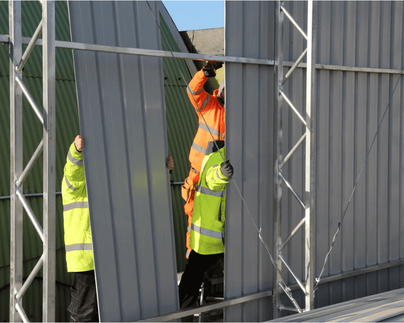 Kit Buildings Factory and Warehouse Wall Partitions Commercial Wall Partitions